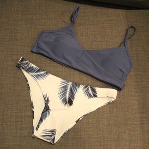 SHEIN Palm Bikini Swimsuit